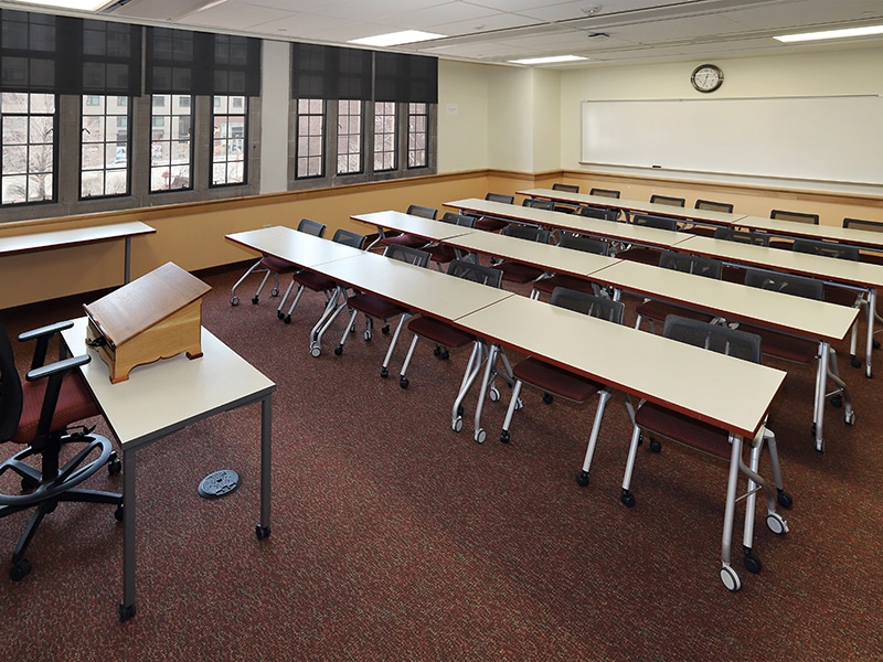 Margery Reed Hall Classroom